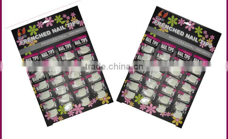 Wholesale fashion injection false nails tips for professional salon