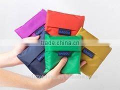 reusable polyester folding shopping bag