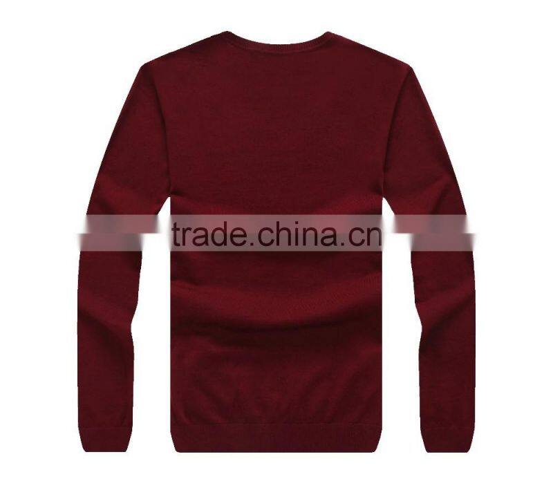 Men's wool knit sweater latest designs