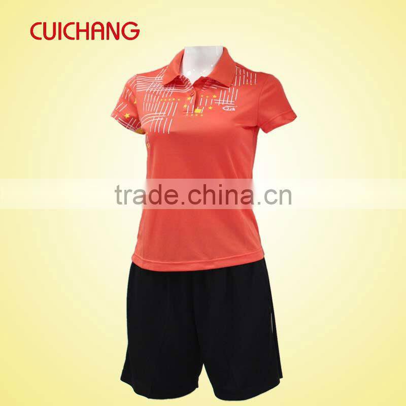 badminton Jersey summer sport wear