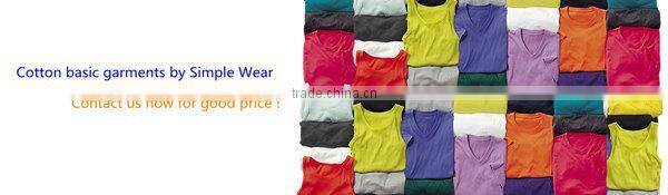 Men's casual cotton plain T-shirt