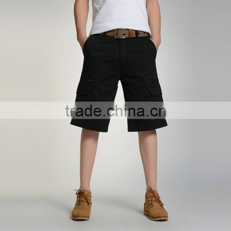 Hot sale large size men shorts pants wholesale cotton cargo pants men