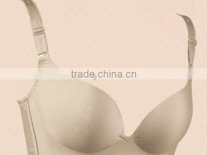 comfortable gather adjustable bra