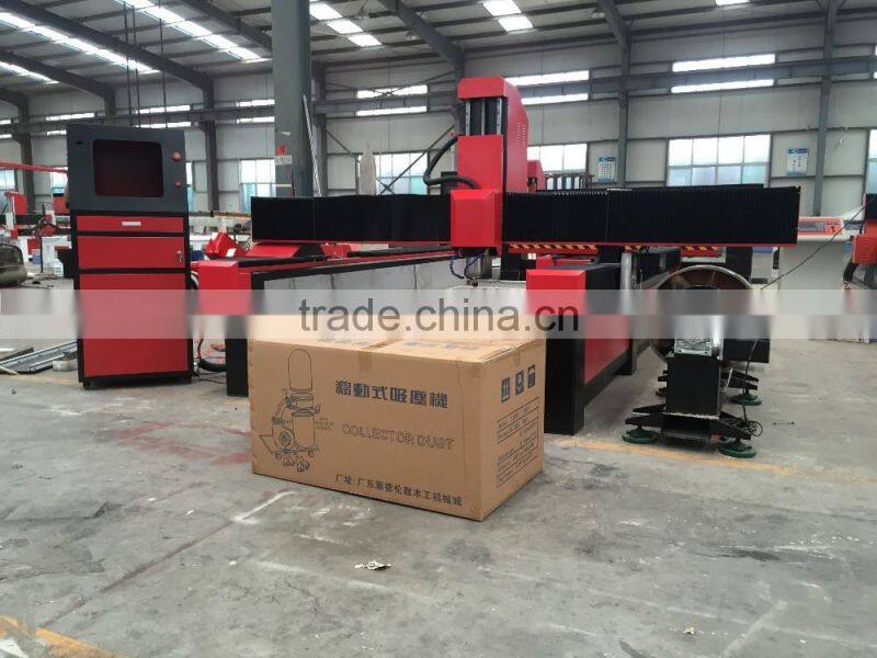 3d cnc stone sculpture machine XJ1325 stone cnc router stone engraving cnc router