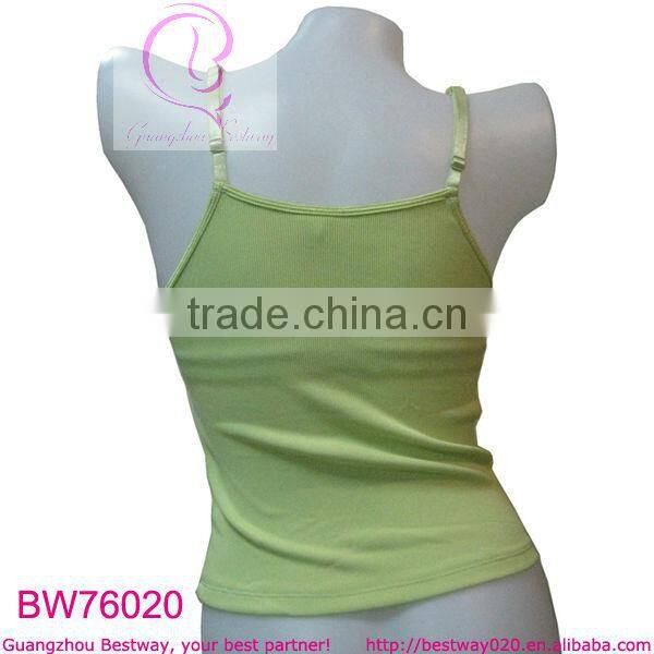 Wholesale ladies summer short camisoles tops underwear