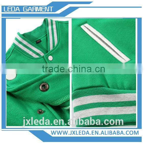 Custom design men sportwear,fashion sport jacket,wholesale baseball wear