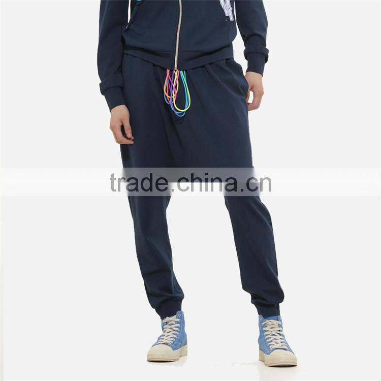 Fashion cool men dropped crotches trousers mens hip-hop trousers