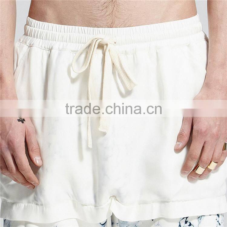Wholesale gym wear jogger print white loose trousers 3xl jogger pants
