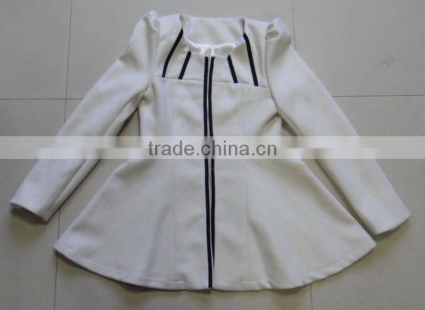 2016 long white wool overcoats fashion women