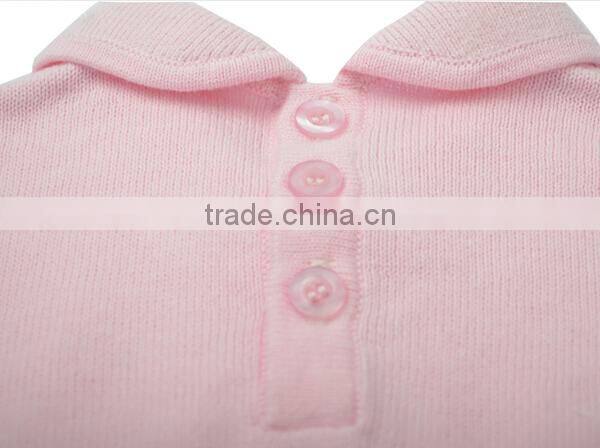 Girls fancy sweater blank infant solid color baby rompers