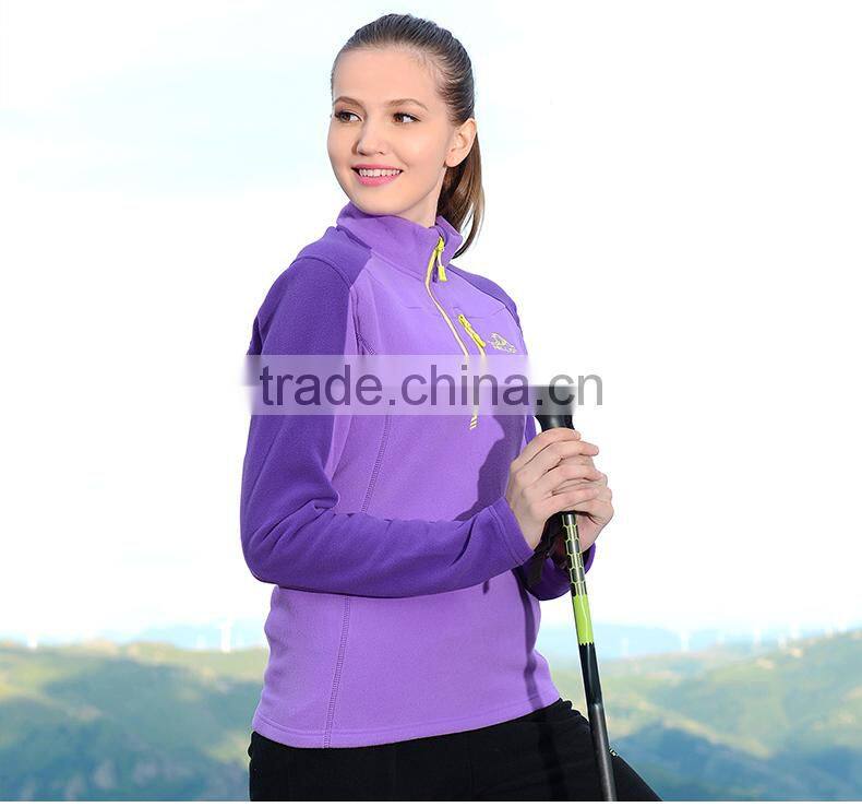 Spring Fashion Design Customized Size Women Fleece Jackets