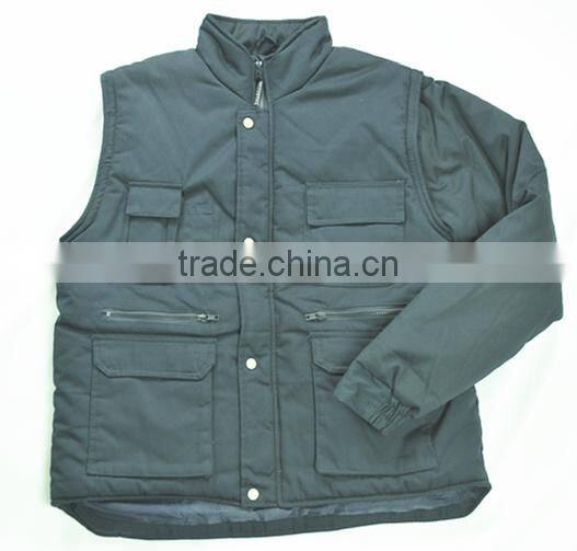 Winter Outdoor Removable Sleeve Working Jacket
