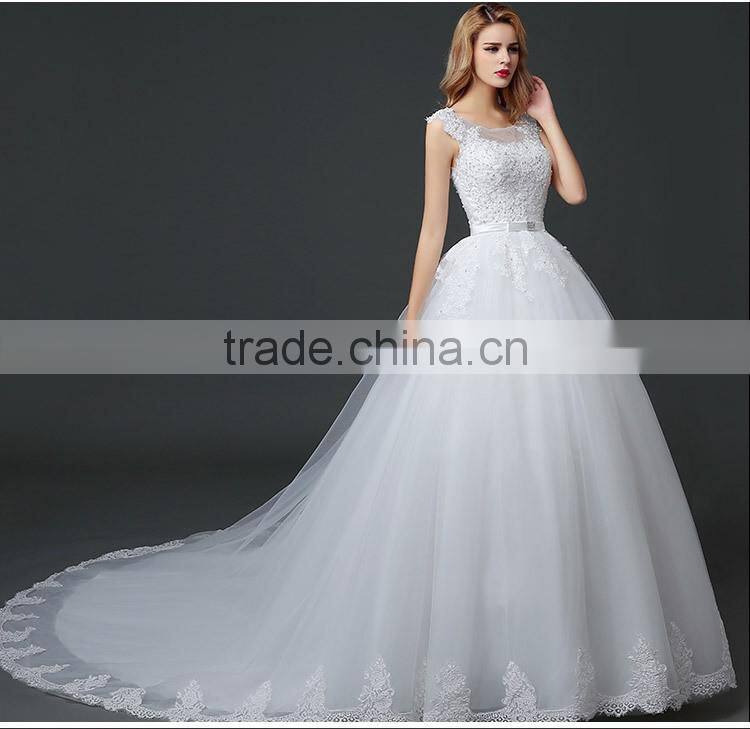 Latest design party dresses wedding dress 2016