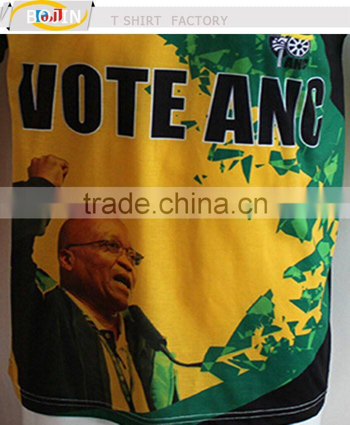 custom all over sublimation printing t shirt for men