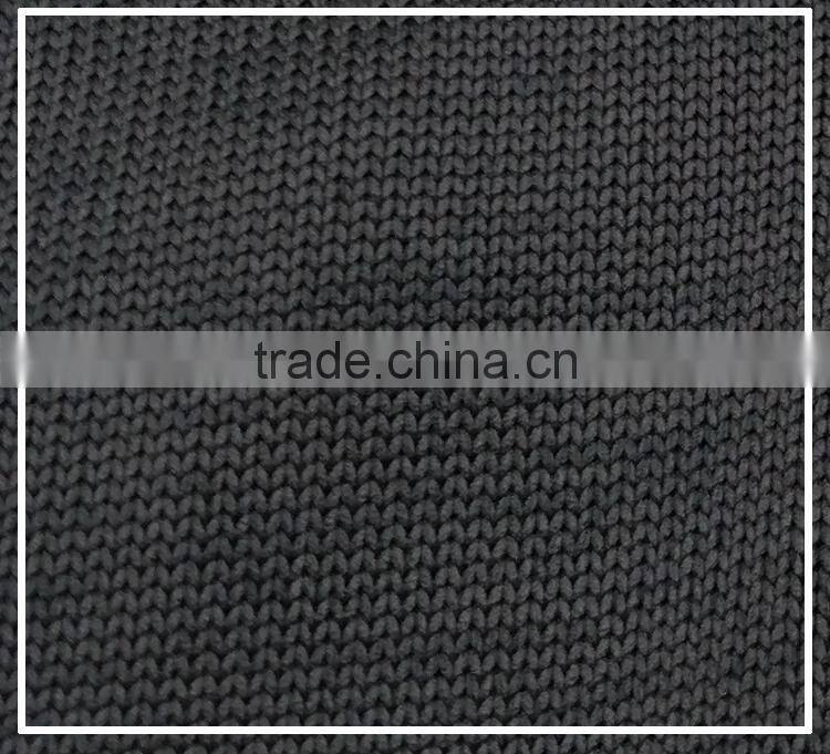 New style black bodkin knitted fabric wear brand knit jacket