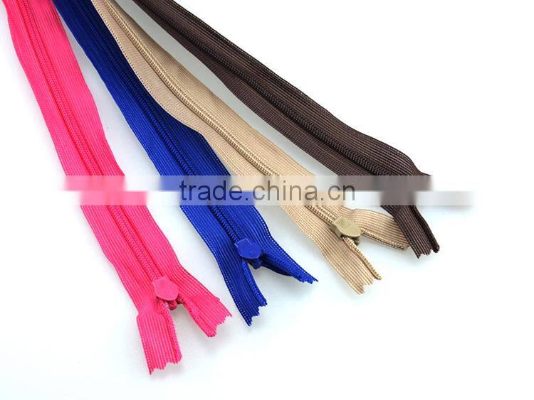 Factory Cheap Price Nylon Invisible Lace Dress Zipper