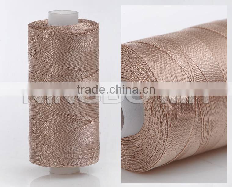 120D/2 100% Polyester hand machine embroidery thread