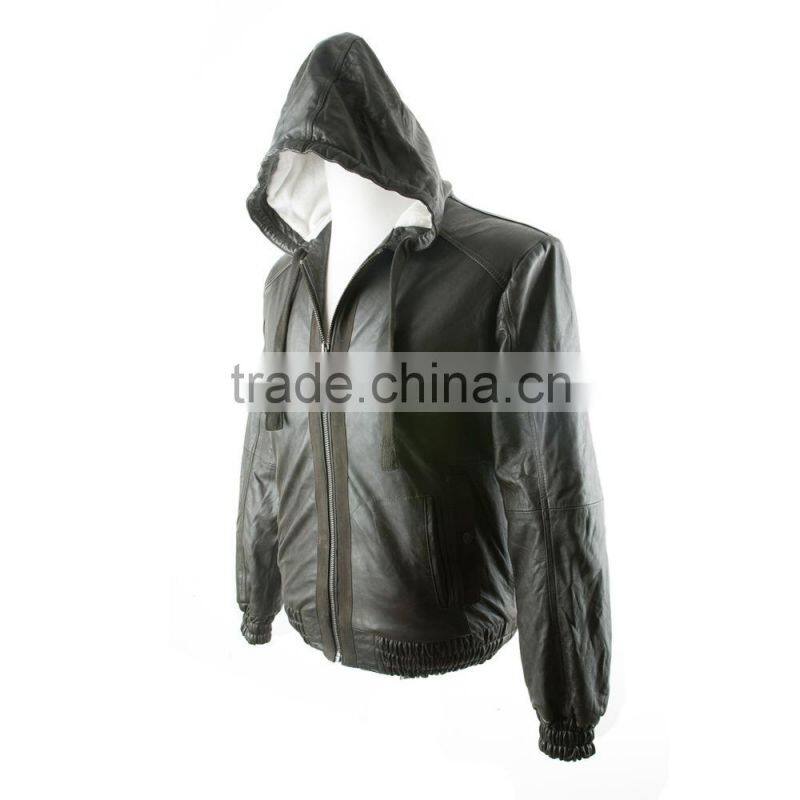 Leather Jacket with fur lining