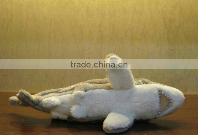 Custom plush marine animal plush shark toy realistic shark toy