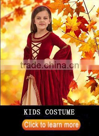 High quality kids fascinations halloween costumes lolita costume dress western costume for baby girls