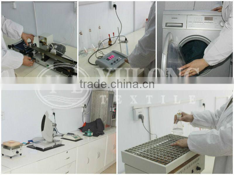 factory wholesale breathable water resistant polyester fabric with three proof finishing