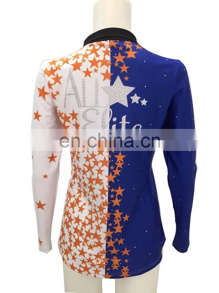 Normzl custom cheer jackets girls dance school jacket