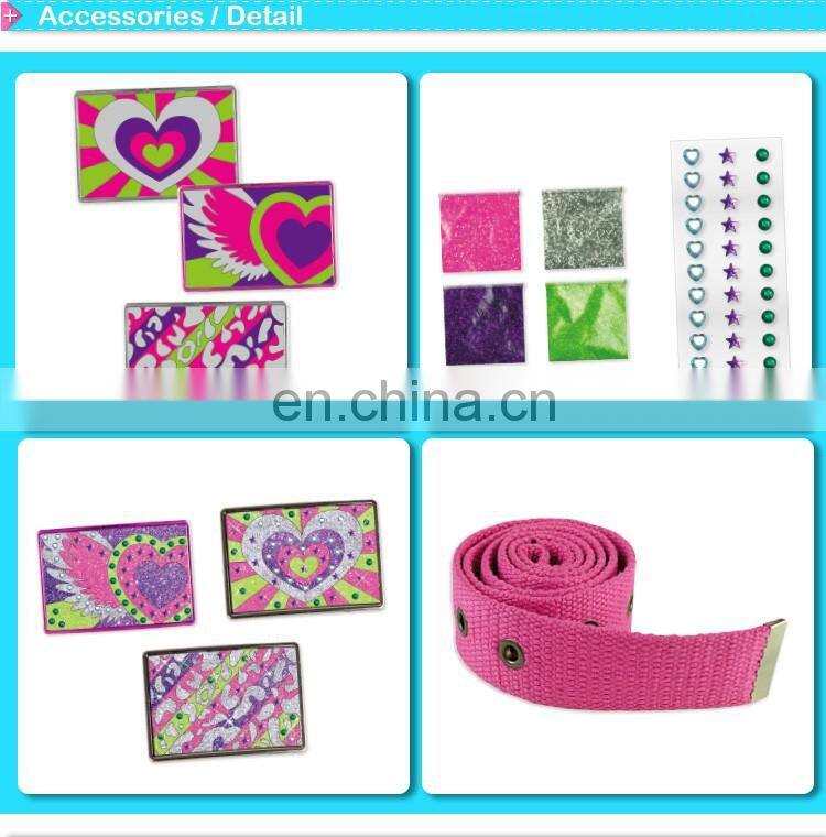 DIY craft kit Fashionably Me Belt Bucklet