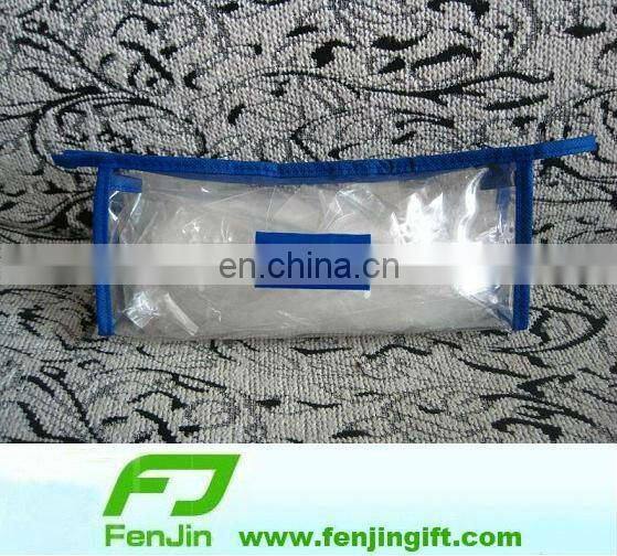 Cheap zipper pvc pen bag