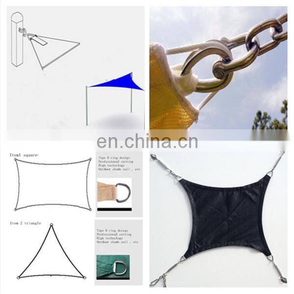 High quality HDPE car parking shade cloth