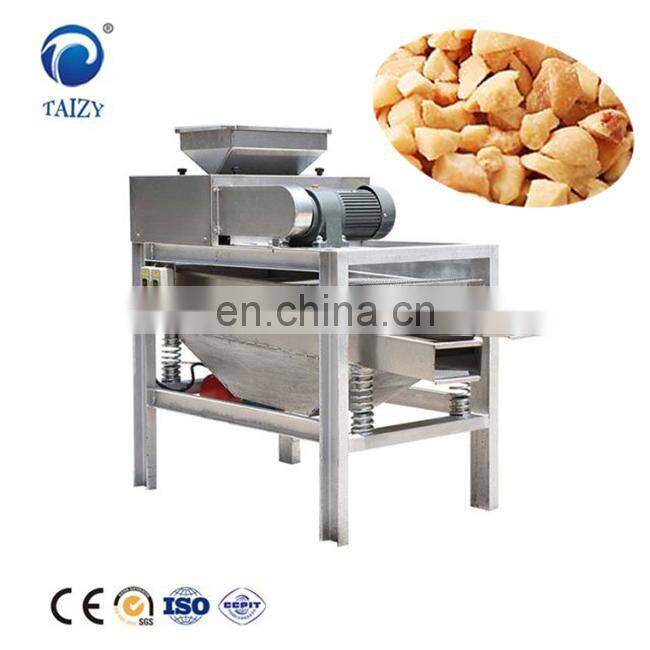 peanuts granulation flake cutting machine Nut Chopper Peanut Crushing