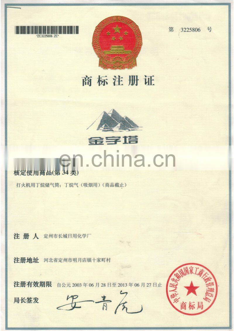 Round Shape Portable 220g and butane gas canister