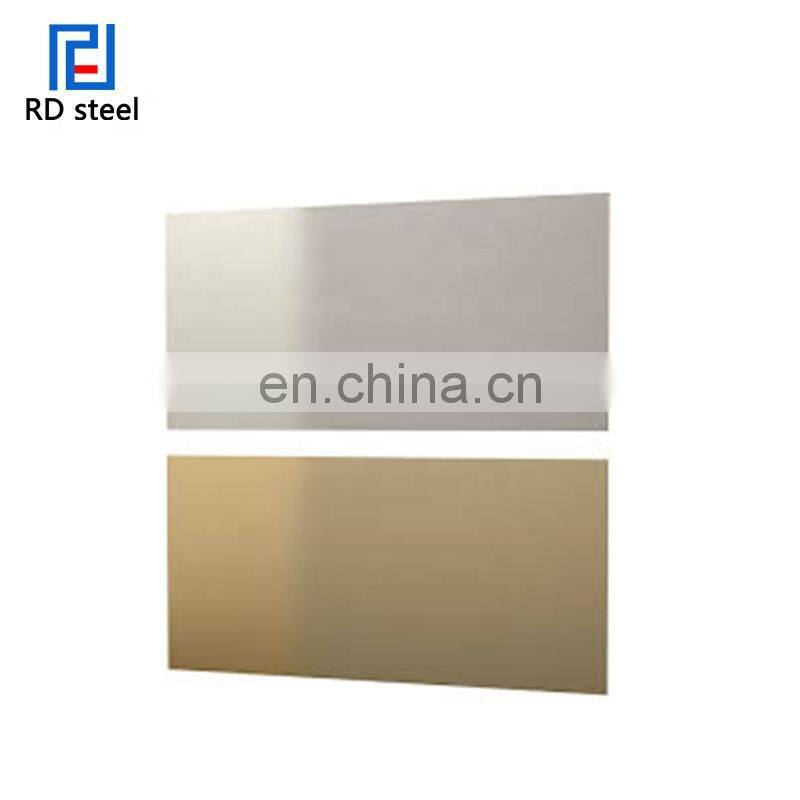 building materials stainless steel sheet mirror polished