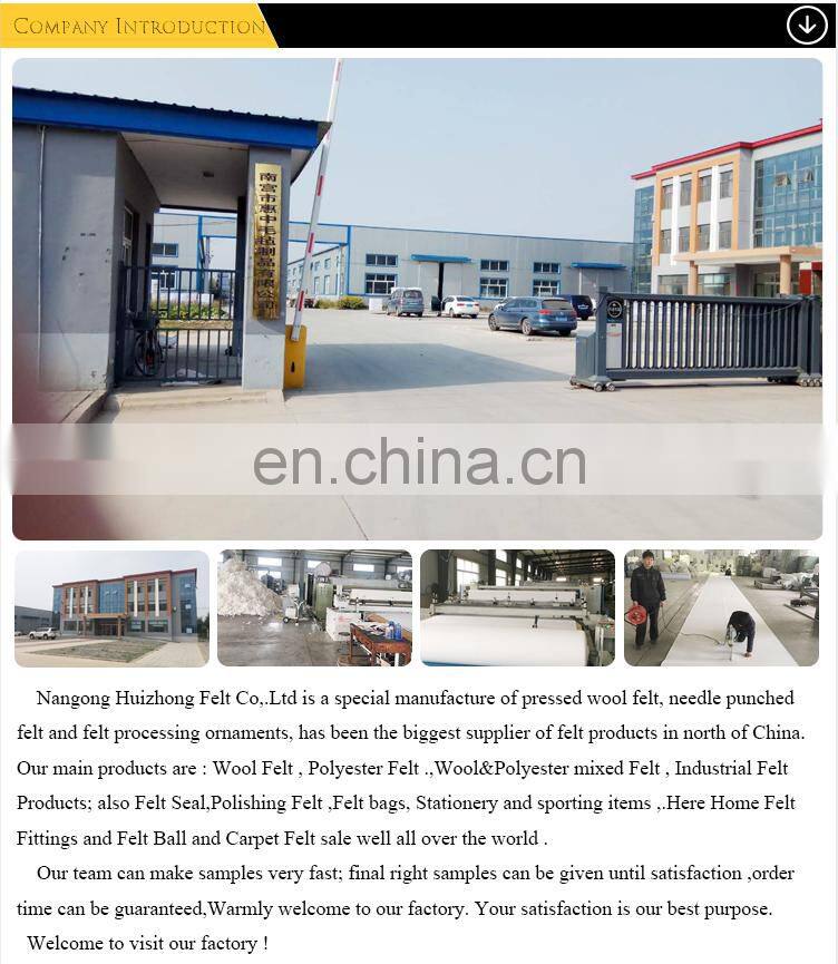 oem logo for you polyester filter felt fabric