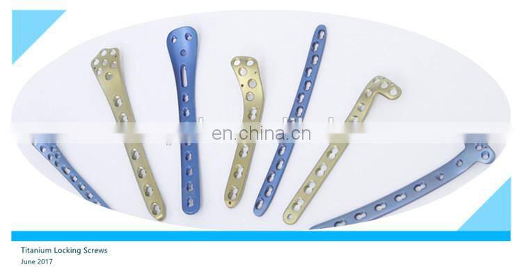 Trauma Plate, DHS DCS Plate and screws