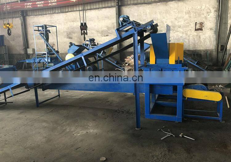 hot sale Waste tire recycling machine equipment/rubber powder granule making machine