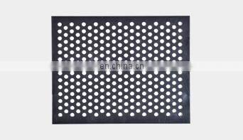 Iron plate perforated metal sheet filter shelving