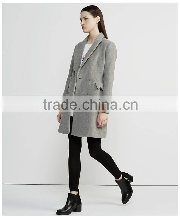 OEM 2015 Fashion European Style Winter Jacket for Lady