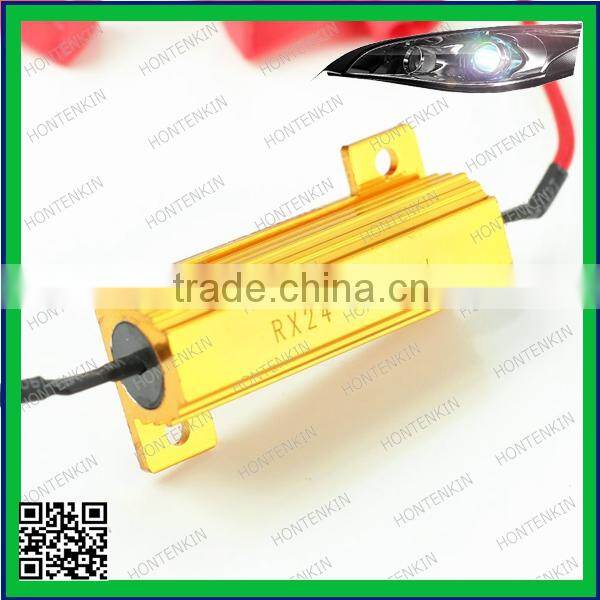 50W 6 ohm LED Load Resistor For Car TURN SIGNAL Light / FOG Light / RUNNING Light H1 H3 H4