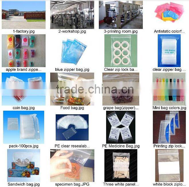 custom printed resealable stand up dried food pouch with zip lock