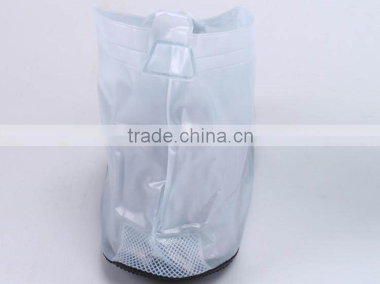 Waterproof shoe cover short rain boots PVC shoe cover
