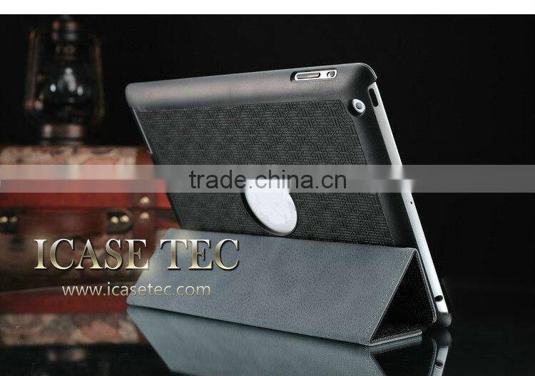 2015 Wholesale retro leather flip case for ipad 5 with standing , for ipad air case , cases for tablets