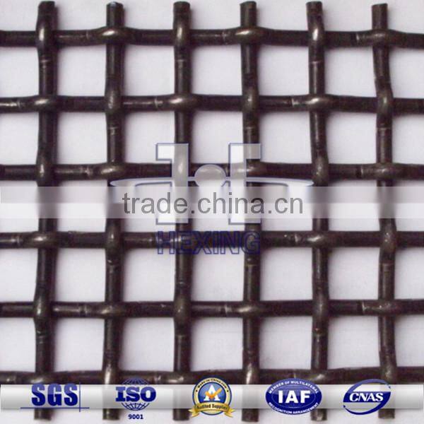 low carbon steel crimped wire mesh