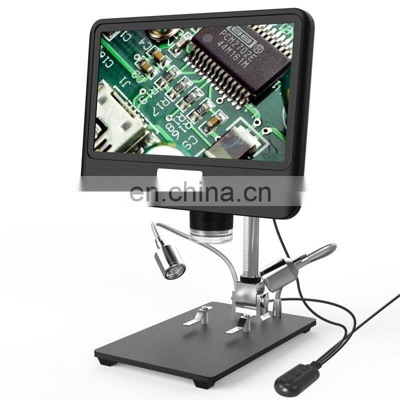 Andonstar AD208 5X-260X 2MP USB Digital Microscope with 8.5" LCD 1080P For Repair PCB Soldering SMD