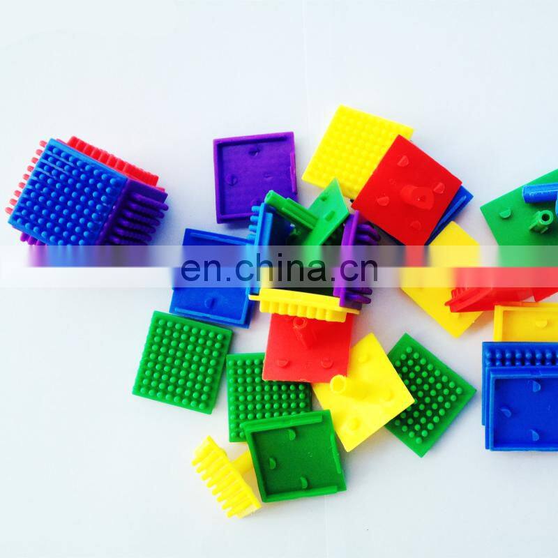 Plastic educational toy building blocks plastic building blocks cheap plastic toy educational building blocks
