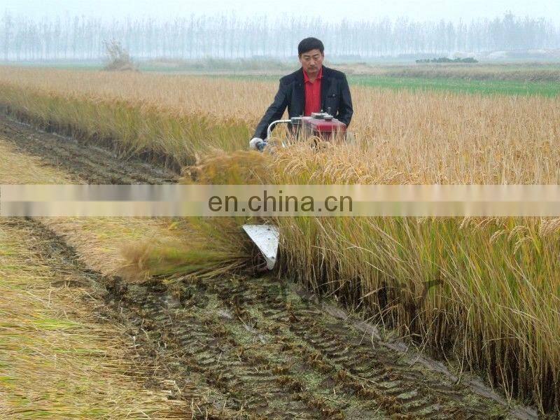 High quality paddy mini combine harvester small rice harvest machine