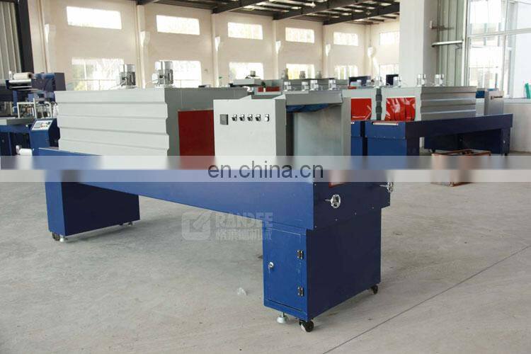 Automatic plastic bottle carton box shrink wrap wrapping machine / complete heat shrink tunnel line