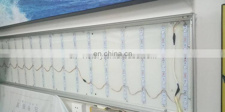 Custom-made Advertising LED PVC Soft Film Lightbox ( Lightbox frame with lamp strip +soft film and image printing,complete )