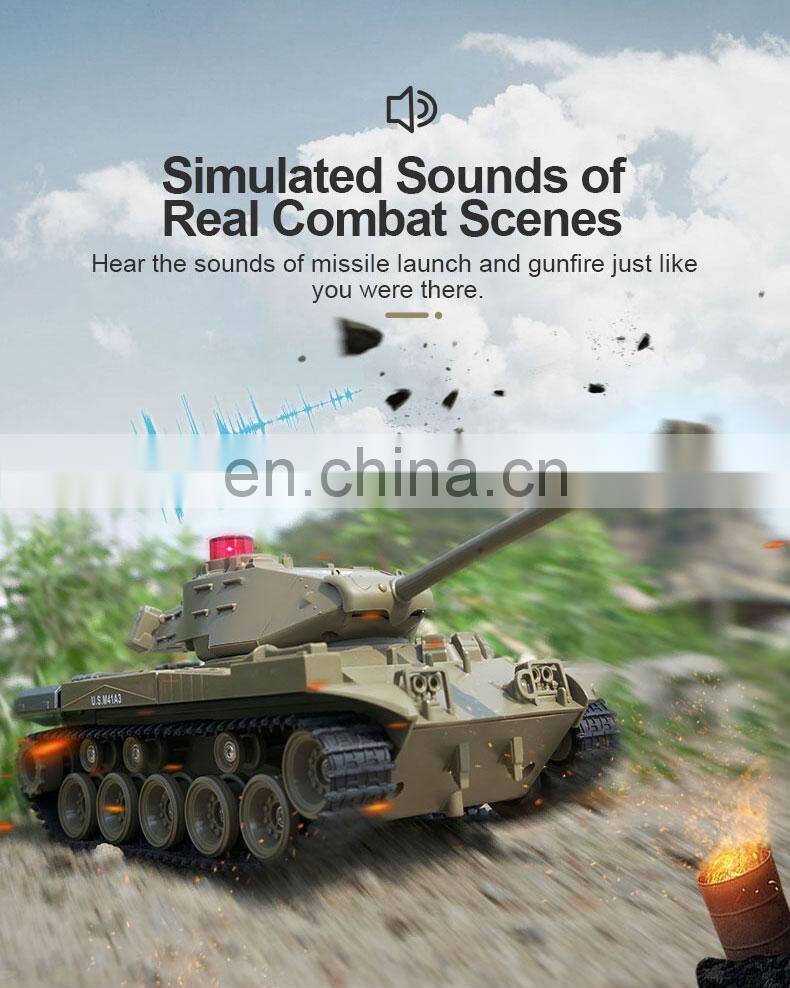 2022 JJRC Q85 Battle Tank 1/30 2.4G Remote Control Programmable Crawler Tank Car Sound Effects Military Tank Model Toys Gift 1 b