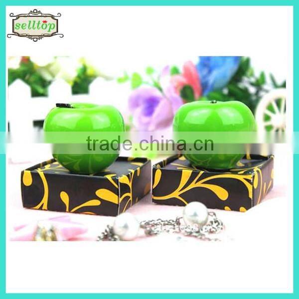Hot sell apple shape candle 2014 wedding giveaway gifts
