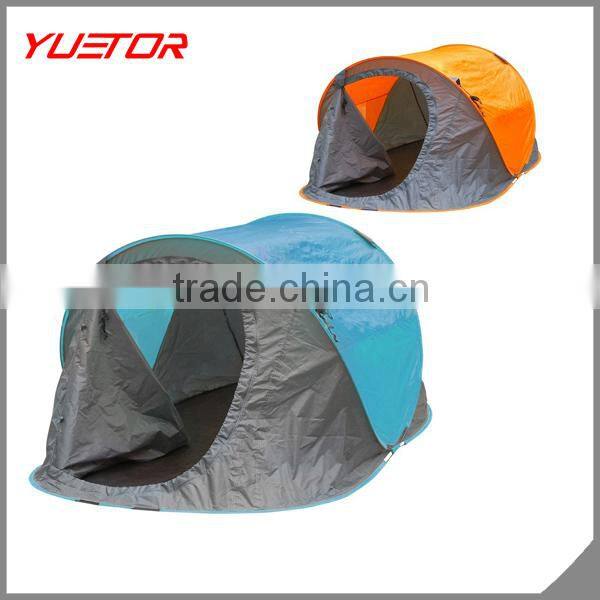 hot selling simple one-touch pop up waterproof camping tent